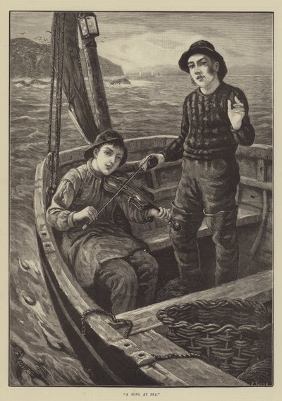 A Song at Sea by George A. Elcock